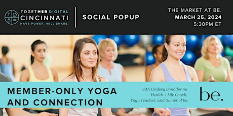 Cincinnati Together Digital | Member-Only Yoga & Connection primary image
