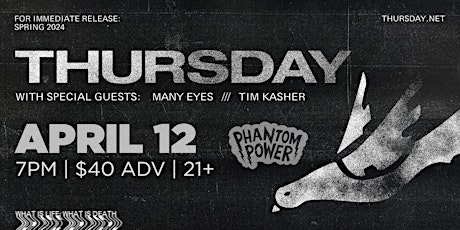 Thursday w. Many Eyes & Tim Kasher