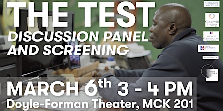 "The Test" Screening and Discussion primary image