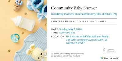 Image principale de Community Baby Shower Fundraiser