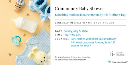 Community Baby Shower Fundraiser