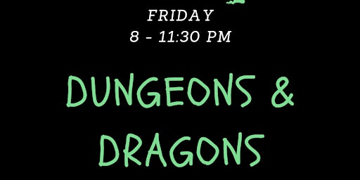 Imagem principal do evento Dungeons & Dragons at Nook!