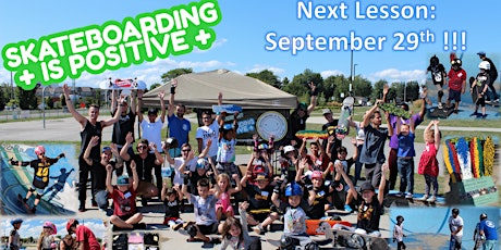 Skateboarding is Positive: Beginner Group Lessons (September 29th) primary image