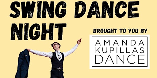 Imagem principal do evento Swing Night with Amanda Kupillas Dance