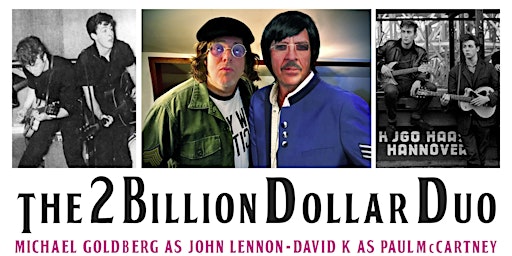 Immagine principale di 2 Million Dollar Duo-Lennon & McCartney Tribute. 5pm Sun. Apr.21 Northfield 