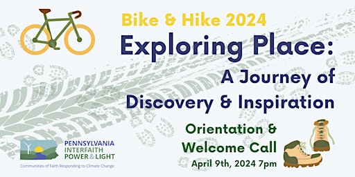 Primaire afbeelding van PA IPL Bike & Hike 2024: Orientation & Welcome Call