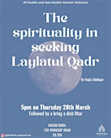 The spirituality of seeking laylatul Qadr primary image