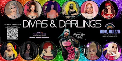 Imagem principal do evento Diva's & Darlings Drag Performance  2024 to beneft CHC Learning Center