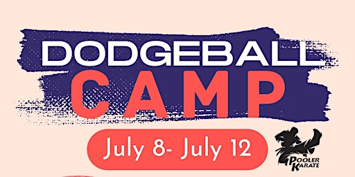 Imagem principal do evento Dodgeball Camp with Pooler Karate