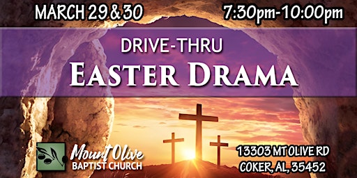 Image principale de Mt Olive Baptist Easter Drive Thru Event