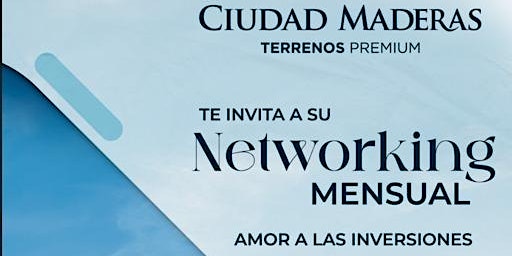 Imagem principal do evento Noche de Networking con Ciudad Maderas