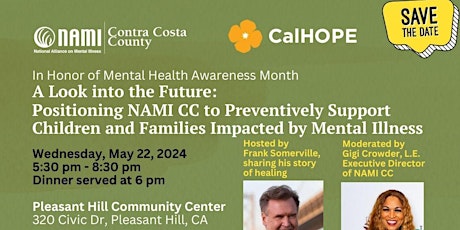 A Look into the Future:  Positioning NAMI CC to Preventively Support