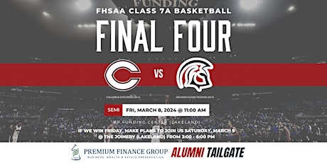 CCHS Basketball State Championship Tailgate at Lakeland primary image