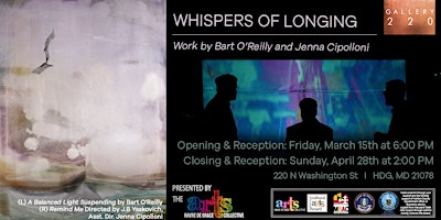 Whispers of Longing: Show Closing & Reception primary image