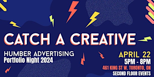 Primaire afbeelding van Humber Advertising Portfolio Night 2024