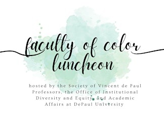 Faculty of Color Luncheon