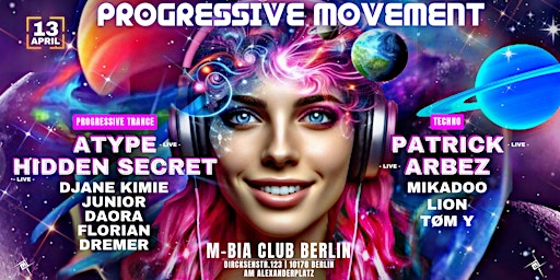 Progressive Movement with Atype, Hidden Secret, Patrick Arbez, uvm.  primärbild