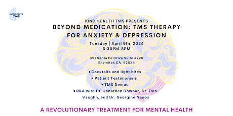 Beyond Medication: TMS Therapy For Anxiety & Depression