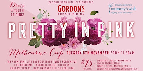Melbourne Cup: Pretty in Pink with Gordon's Pink Gin + Charity Mummy's Wish primary image