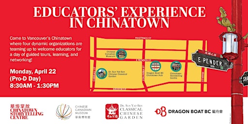 Primaire afbeelding van Educators' Experience in Chinatown