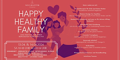 Imagem principal do evento Happy Healthy Family - das Festival für einen bewussten Familienalltag