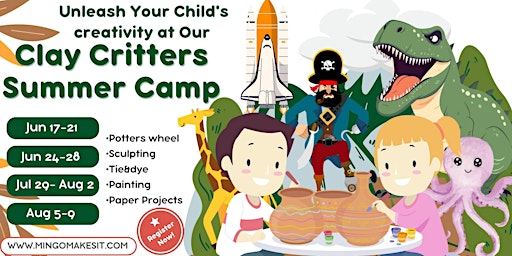 CLAY CRITTERS SUMMER CAMP primary image