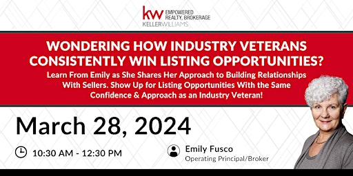 Wondering How Industry Veterans Consistently Win Listing Opportunities? primary image