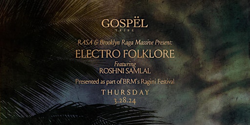 Primaire afbeelding van RASA Presents: Indo-Caribbean "Electro Folklore" | BRM's Ragini Festival