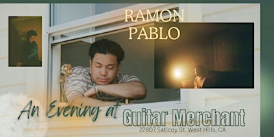 Imagem principal do evento Ramon Pablo - An Evening at Guitar Merchant