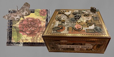 Image principale de Art Classes@The Brewery: Create An Upcycled Keepsake Box