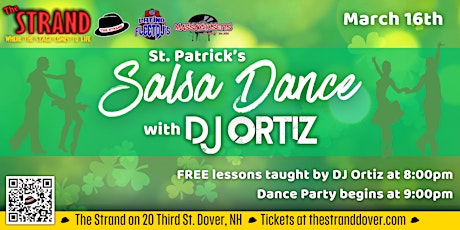 Salsa Dance with DJ Ortiz at the Strand primary image
