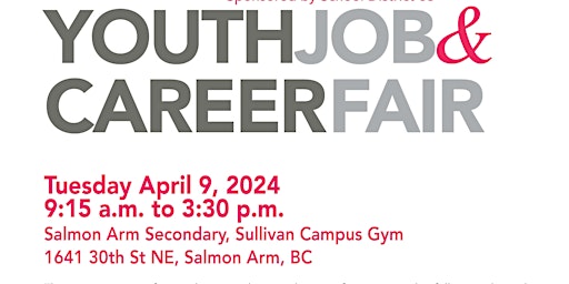 9th Annual Secwepemc Youth Job & Career Fair primary image