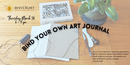 Imagen principal de Bind Your Own Art Journal  with Gerilyn Larsen