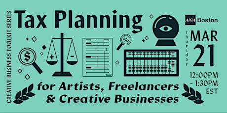 Tax Planning for Artists, Freelancers & Creative Businesses primary image