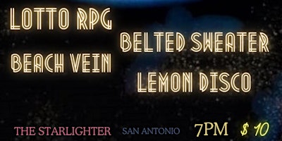 Image principale de Lotto RPG • Belted Sweater • Beach Vein • Lemon Disco