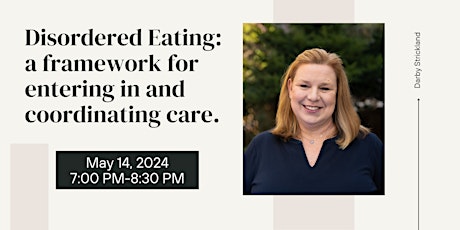 Disordered Eating:  a framework for entering in and coordinating care.