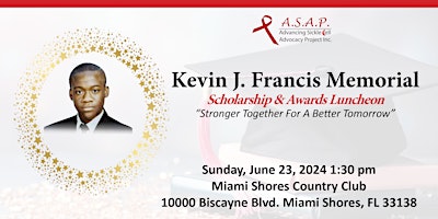 Hauptbild für 1st Annual Kevin J. Francis Scholarship & Awards Luncheon