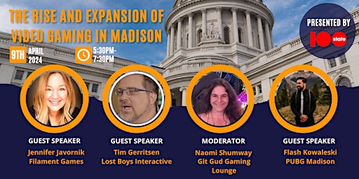 Imagen principal de The Rise and Expansion of Video Gaming in Madison