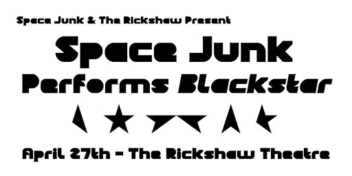 POSTPONED - David Bowie's Blackstar performed by Space Junk primary image
