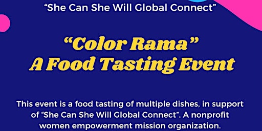 Immagine principale di "She Can She Will Global Connect" Color Rama 