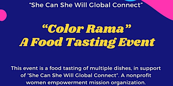 "She Can She Will Global Connect" Color Rama