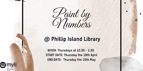 Paint By Numbers @ Phillip Island Library.