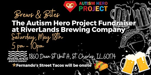 Imagem principal de Brews & Bites: AHP Fundraiser at RiverLands Brewing Company