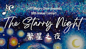 University of Toronto Allegro Choir Annual Concert - 2024 primary image