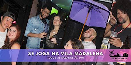 Apaixone-se pela vida noturna de SP |SE JOGA EM SP Pub Crawl @Vila Madalena