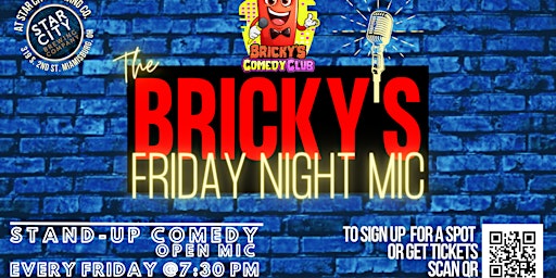 Immagine principale di The Bricky's Friday Night Mic 