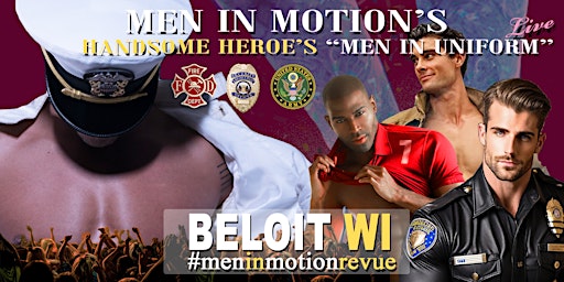 Imagem principal do evento "Handsome Heroes the Show" [Early Price] with Men in Motion- Beloit, WI