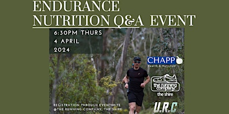 Endurance nutrition Q&A event