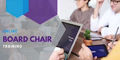 Immagine principale di Online Board Chair Training -  Perth -  May 2024 