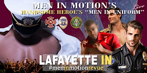 Imagen principal de "Handsome Heroes the Show" [Early Price] with Men in Motion- Lafayette IN